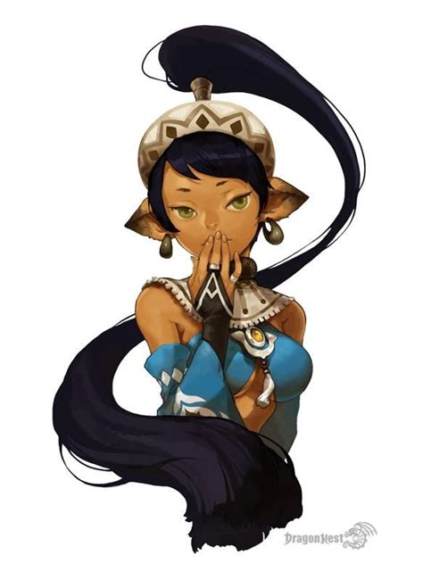 Dragon Nest Kali Concept Art Characters Game