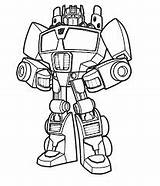 Rescue Bots Para Coloring Prime Optimus Bot Transformers Resultado Imagem Pages Chase sketch template