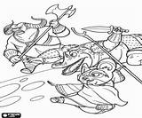 Fu Kung Panda Master Coloring Shifu Masters Pages Ready Attack Crocodile Ox Storming Oncoloring sketch template