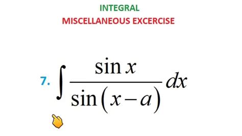 integral sin x sin x a important question for class12th cbse isc