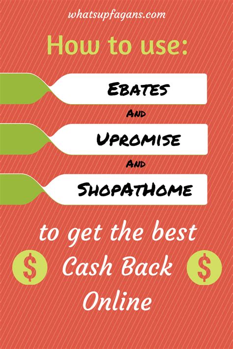 cash back sites ebates upromise and comparison