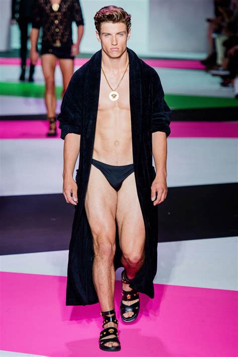 Versace’s Model Adonis Sex Glamour And Menswear The Fashionisto