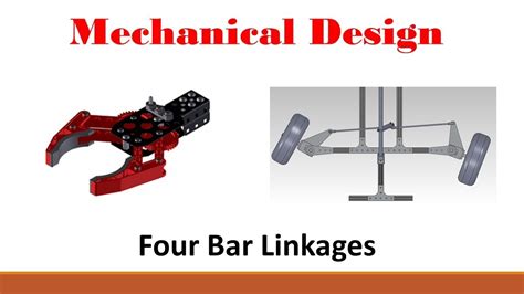 mechanical design part   bar linkage youtube