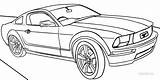 Mustang Coloring Pages Car Cars Fast Ford Furious Gt Drawing Printable Camaro Outline Print Pdf Kids Chevrolet Exotic Cool2bkids Colouring sketch template