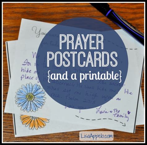 prayer postcards   printable lisa appelo