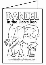 Daniel Den Bible Kids Printables Lion Story Lions Coloring Preschool Pages Lessons School Book Sunday Biblestoryprintables sketch template