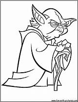 Coloring Yoda Printable Pages Popular sketch template