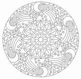 Mandala Coloring Pages Publications Dover Season Doverpublications sketch template