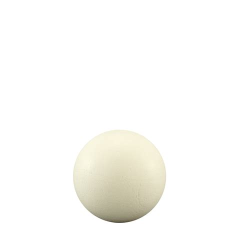 white ball finial showcase
