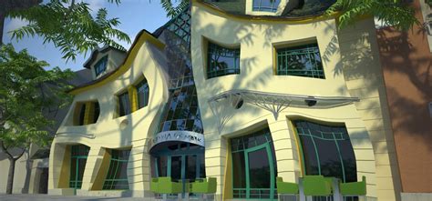 the crooked house in sopot pinus jandm smolarczyk exceptional windows for exceptional people