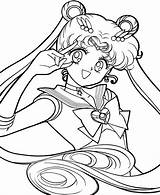 Sailor Moon Coloring Pages Crystal Mercury Sailormoon Anime Kids Universal Color Studios Drawing Vector Book Getcolorings Getdrawings Pretty Adult Printable sketch template