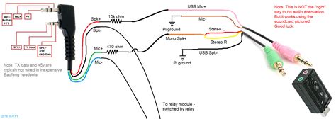 headset  microphone wiring diagram