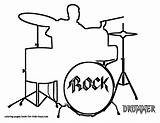 Drum Drawing Musical Drums Set Coloring Clipartbest Kits Kids Drummer Clipart sketch template