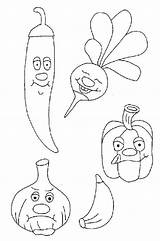 Legumes Colorat Legume Toamna Fructe Imagini Groente Planse Imagens Desene Copii sketch template