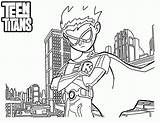 Titans Jovens Coloriage Edifice Dun Toit Beast Nightwing Titas Colorare Starfire Meglio Batman Pintar sketch template