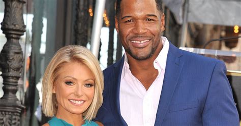 kelly ripa explains why she basically made michael strahan leave live early