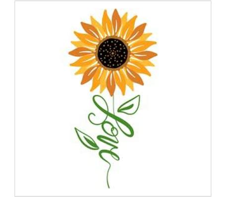 pin  jamie ghee  tattoo sunflower art silhouette design