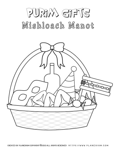 purim printable coloring pages