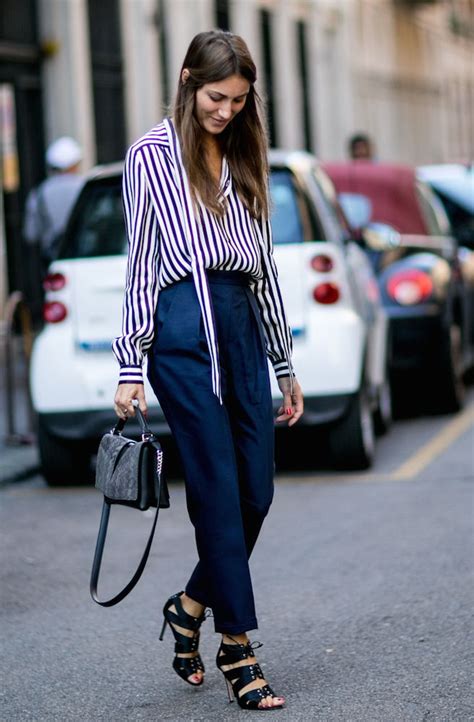 tie neck blouses street style 2020 become chic