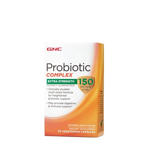gnc probiotic complex extra strength  billion cfus ebay