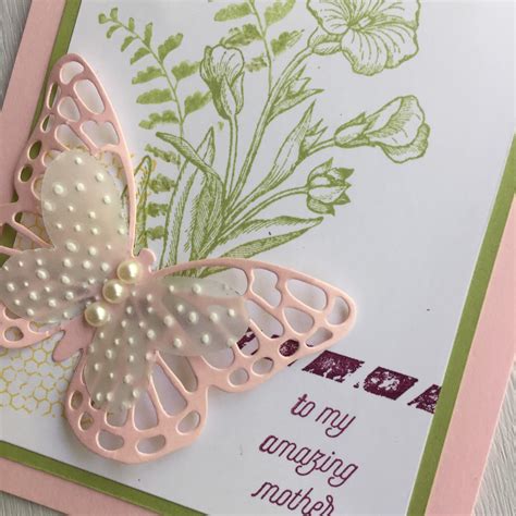 stampin  butterfly basics   perfect spring card stamped sophisticates