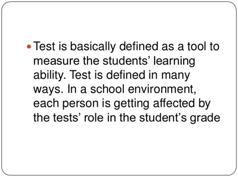 test   definition