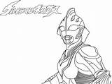 Ultraman Gambar Mewarnai Mewarna Sketsa Gaia Kartun Segera Orig11 Sketch Dengan Geed sketch template