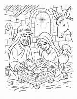 Nativity Manger Narodziny Chrystusa Kolorowanka Christ Druku Lies Malowankę Wydrukuj Drukowanka sketch template