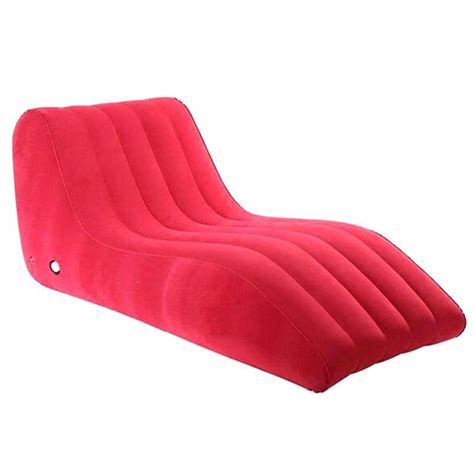 S Shape Inflatable Sofa Bed Sex Chairs Adult Sex Furniture