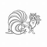 Coloring Pages Dead Pokemon Ninetales Nine Tails Los Animal Drawing Ninetails Skull Quagsire Getcolorings Color Muertos Sheets Getdrawings Collie Border sketch template
