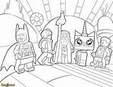 Lego Coloring Pages Construction Movie Getcolorings sketch template