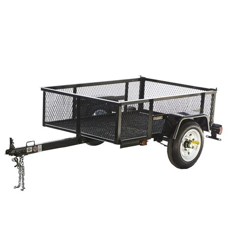 carry  trailer  ft   ft wire mesh utility trailer  lowescom
