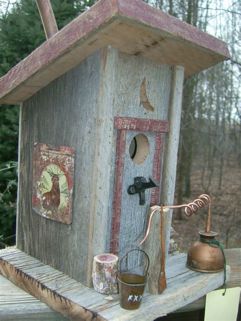outhouse birdhouse plans woodworking projects plans