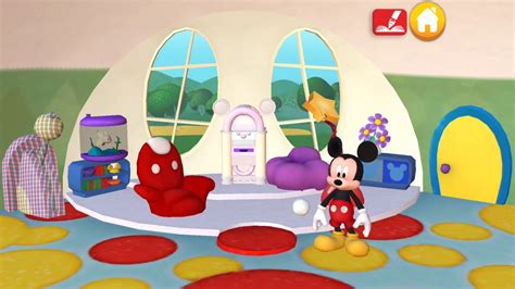 mickey mouse color  play club house paint  disney junior youtube