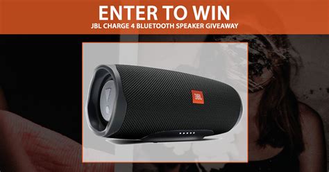 win   jbl charge  bluetooth speaker contest canada