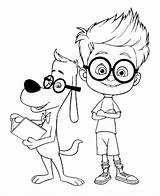Sherman Peabody Mr Coloring Pages Birthday Colouring Printable Birthdayprintable Kids Ryan Drawing Popular Coloringhome sketch template