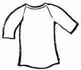 Coloring Undershirt Pages Getdrawings Shirt sketch template