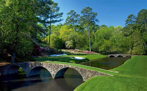 augusta national  worlds  famous golf