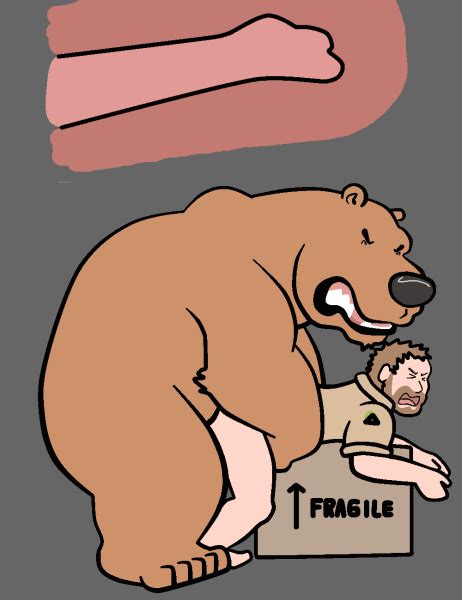 rule 34 animated bear dakota bear duo feral human interspecies male