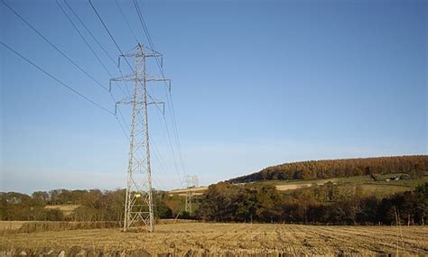 power lines overhead   stanley howe geograph britain  ireland