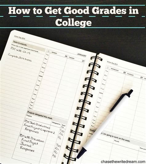 good grades  college  easy tips