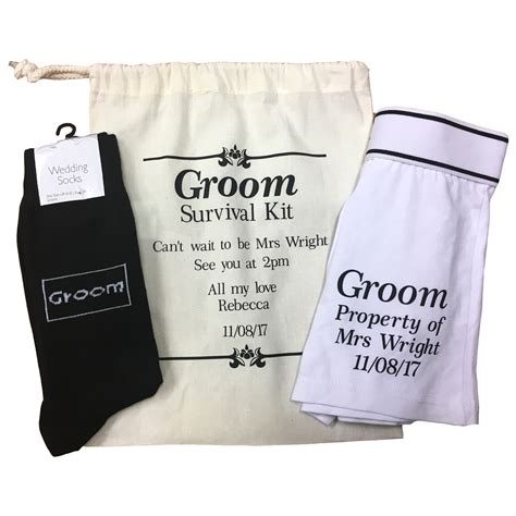 groom survival kit groom gifts  memories