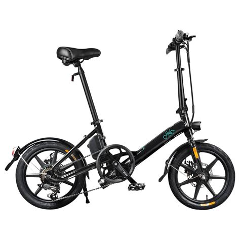 fiido ds folding moped electric bike gear shifting version black