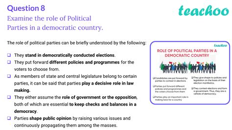 significance  political parties     political parties