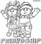 Friendship1 sketch template
