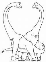 Brachiosaurus Coloring Drawing Pages Popular Getdrawings Coloringhome sketch template