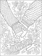 Dover Publications Coloring Doverpublications Book Pages Hygge Choose Board sketch template