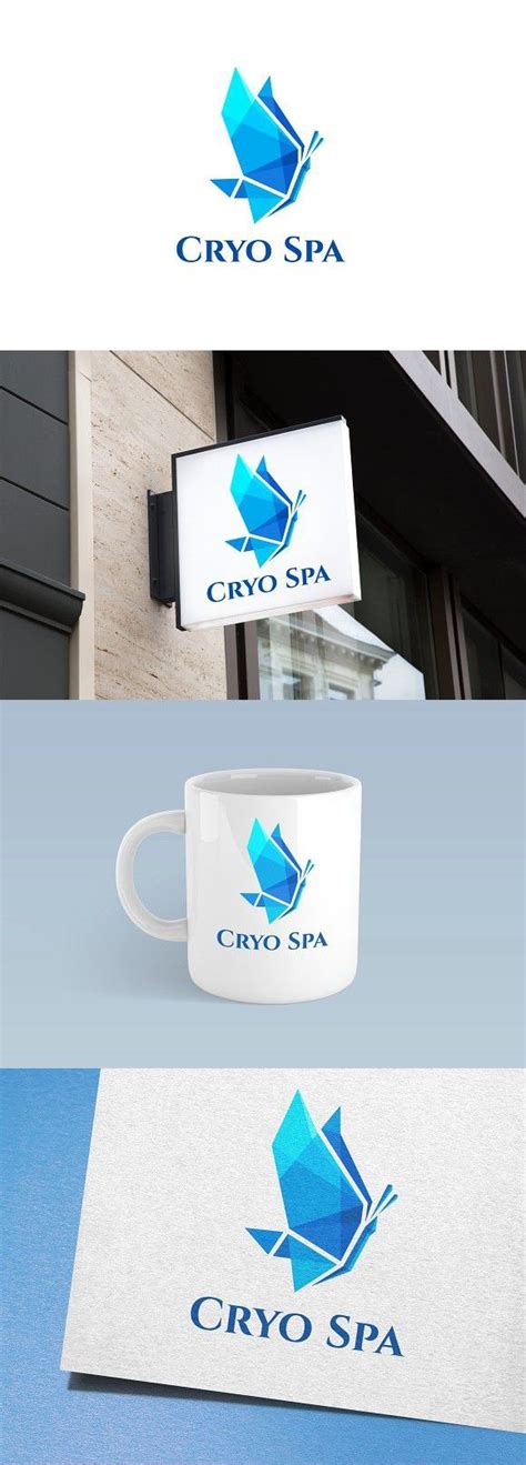 cryo spa logo spa logo vector logo design logo design template