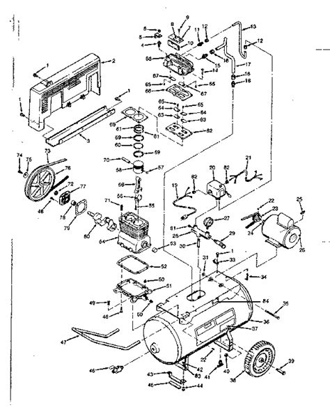 diagram reciprocating air compressor parts diagram mydiagramonline