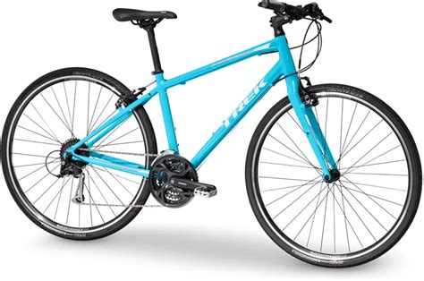trek fx  womens hybrid bike  blue